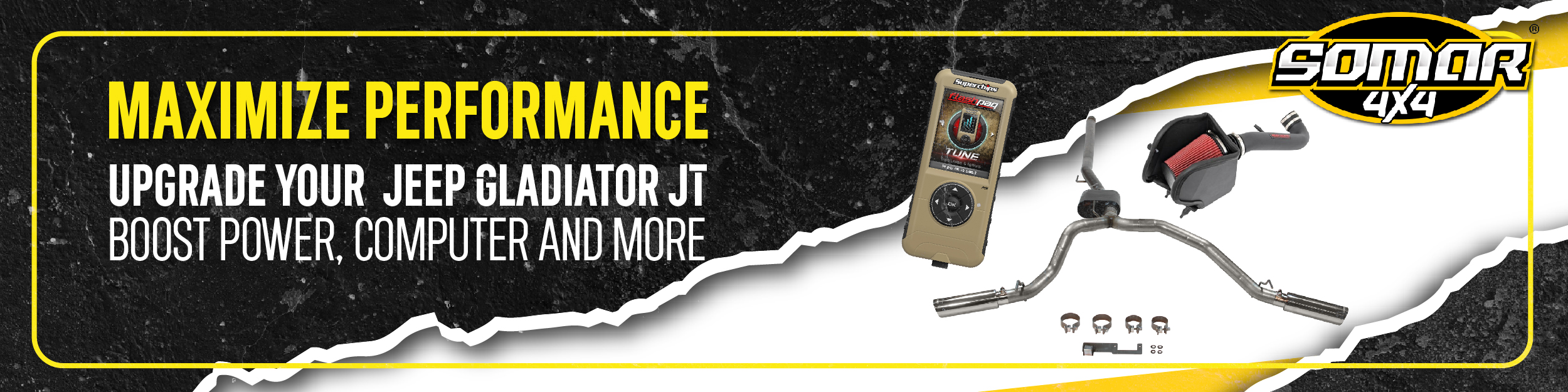 Upgrade performance Jeep Gladiator JT