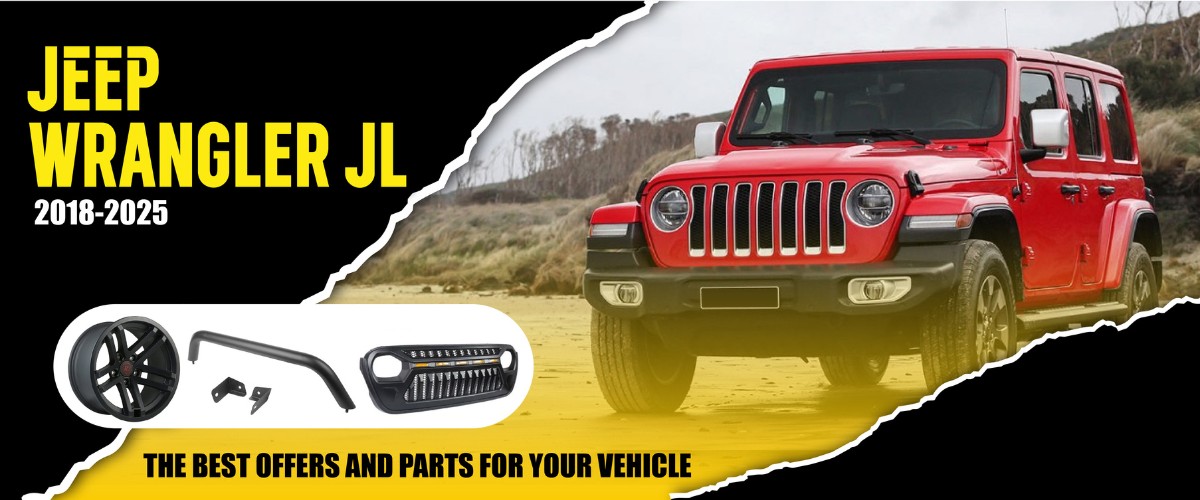 Jeep Wrangler JL 2018-2025 Parts & Accessories