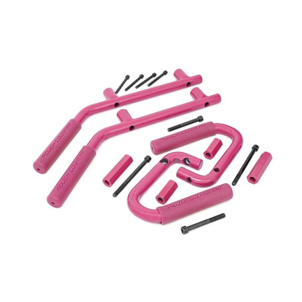 GRAB BAR KIT 4pc JK 07/18 PINK