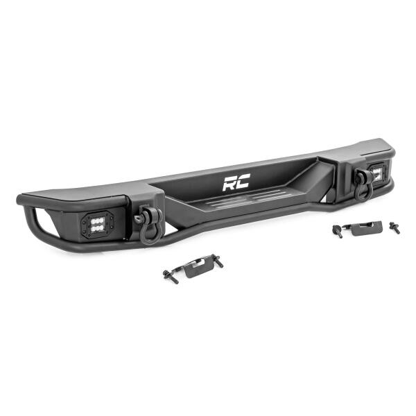 Rough Country Rear Bumper Tubular Jeep Wrangler JK/Wrangler Unlimited 2007-2018 - Image 2