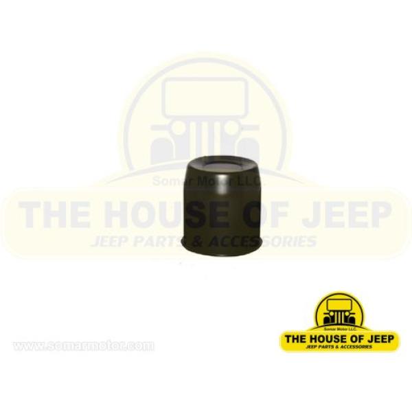 Closed Center Wheel Cap Black 4.5"