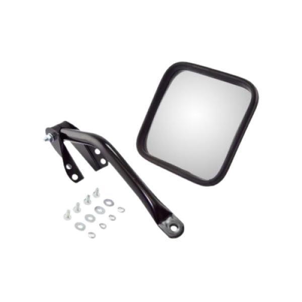 MIRROR & ARM KIT LH BLK