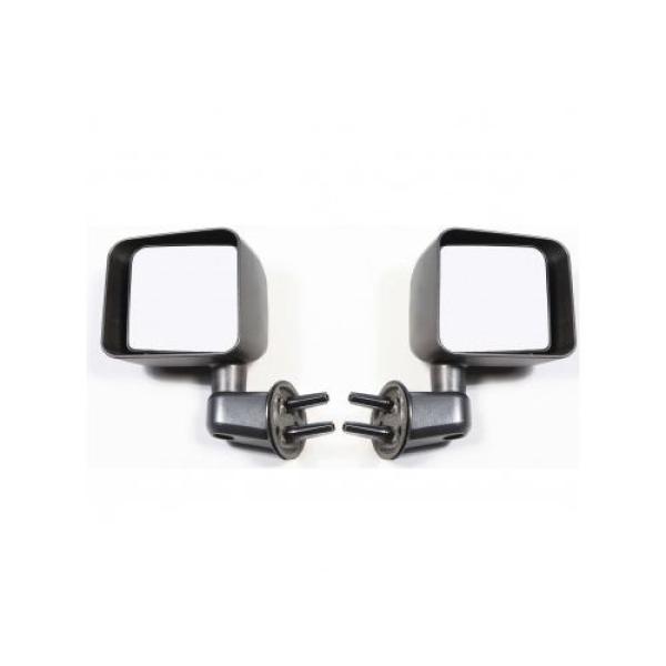 DOOR MIRROR KIT BLACK 07-16 JEEP WRANGLER JK & UNLIMITED