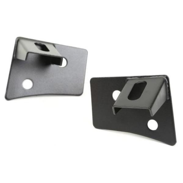 WINDSHIELD AUXILIARY LIGHT MOUNTING BRACKETS 2007-2018 JEEP WRANGLER JK