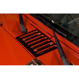 HOOD VENT COVER, BLK JK 07/12