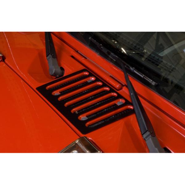 HOOD VENT COVER, BLK JK 07/12