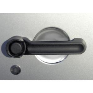 DOOR HANDLE GUARD 2DR JK CHRME