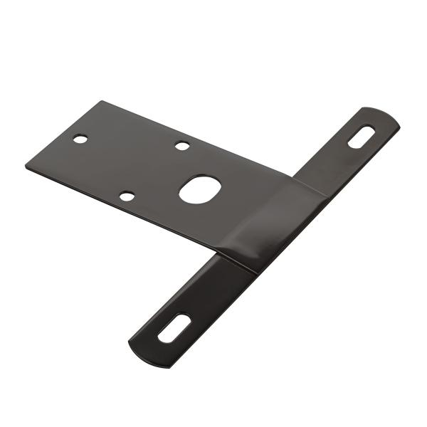 LICENSE PLATE BRACKET BLACK