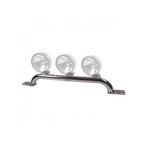 Bumper Mounted Light Bar Stainless Steel 97-06 Jeep Wrangler TJ
