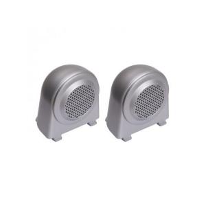 TWEETER SPEAKER ENCLOSURES BRUSHED SILVER 07-10 JEEP WRANGLER JK