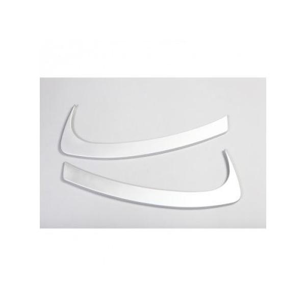 CENTER DASH ACCENTS BRUSHED SILVER 07-10 JEEP WRANGLER JK