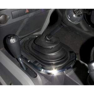 TRANSMISSION SHIFTER TRIM CHROME 07-10 JEEP WRANGLER JK MANUAL
