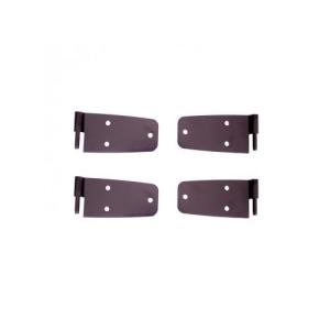DOOR HINGE KIT BLACK 76-86 JEEP CJ