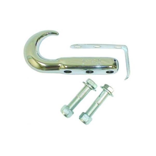 Tow Hook with Clip for 1976-2006 Jeep CJ-5, CJ-7, CJ-8 Scrambler and Wrangler YJ, TJ and Unlimited
