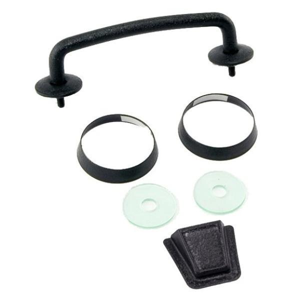 TIE DOWN KIT, BLACK [JK] BLK