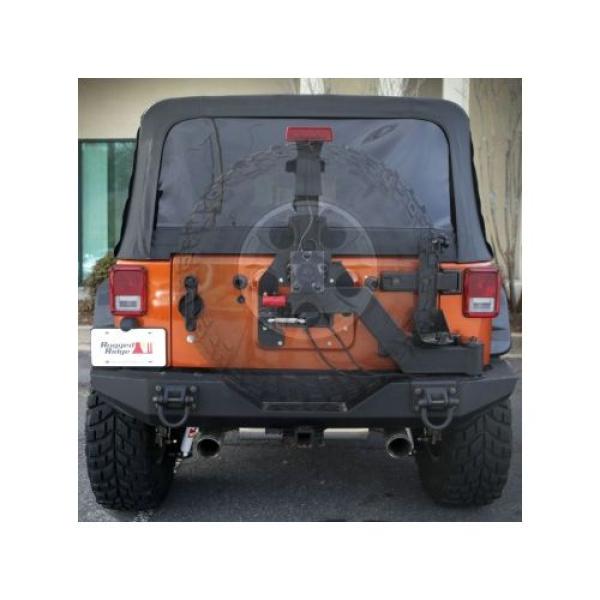 XHD GEN II SWING AND LOCK TIRE CARRIER 07-16 JEEP WRANGLER JK