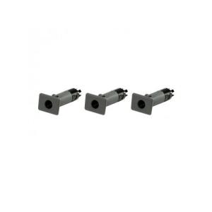Half Door Insert Set Gray 1987-2006 Jeep Wrangler YJ/TJ
