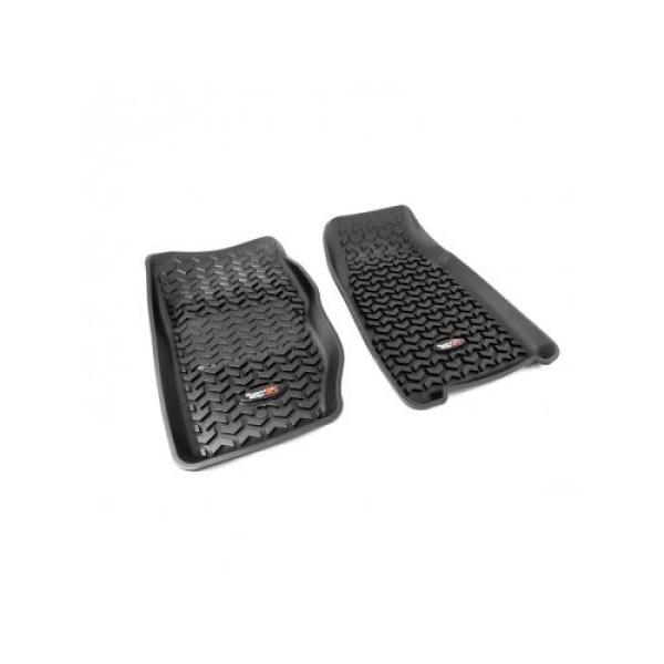 ALL TERRAIN FLOOR LINER FRONT PAIR BLACK 84-01 JEEP CHEROKEE XJ