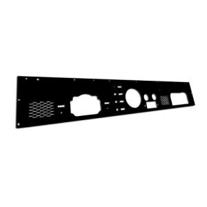 DASH PANEL PRE-CUT HOLES BLACK Fits