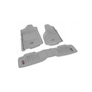 FLOOR LINERS KIT GRAY 07-16 JEEP WRANGLER UNLIMITED JK
