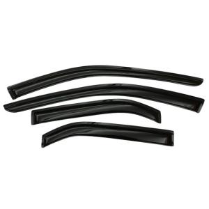 Window Deflector Ventvisor Stick-On Set for 18-24 Jeep Wrangler JL Unlimited and Gladiator JT