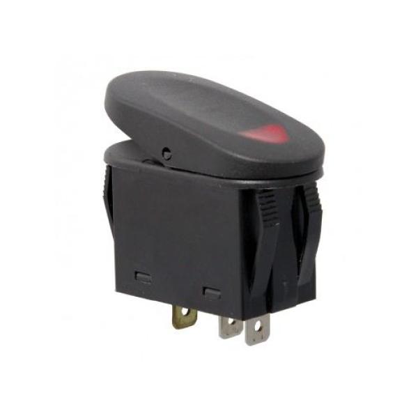 Rugged Ridge 2 Position Rocker Switch in Red