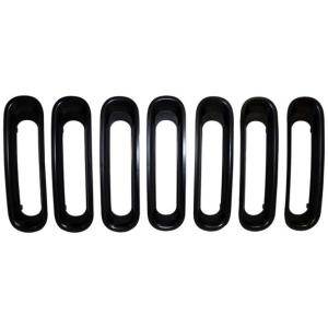 GRILLE INSERT JK, BLACK