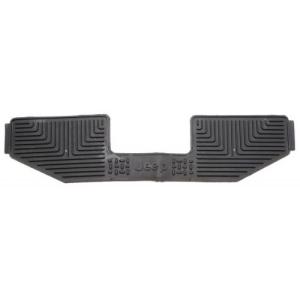 Factory Slush Floor Mat Rear Agate 1 Piece  1997-2002 Jeep Wrangler TJ
