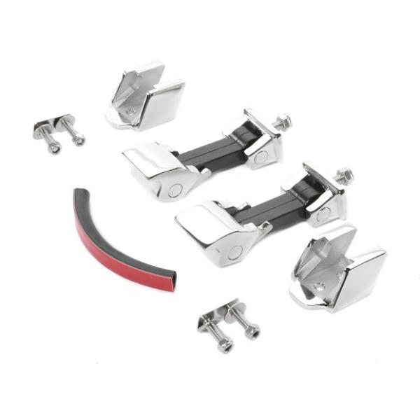 Hood Catch Kit in Stainless Steel for Jeep Wrangler JK 2007-2018