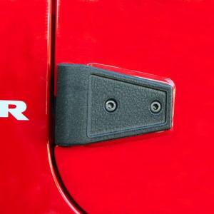 DOOR HINGE COVERS, JK 4DR BLK