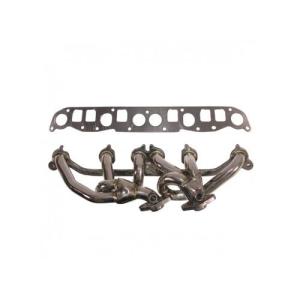 POLISHED STAINLESS STEEL HEADER 00-06 JEEP WRANGLER TJ 4.0L