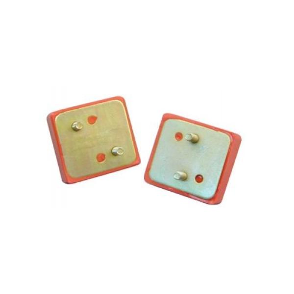 ENGINE MOUNTS RED POLYURETHANE PAIR 1972-1991 MODELS 5.0L/5.9L/6.6L