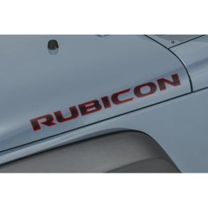 rubicon 10th anniversary hood decal