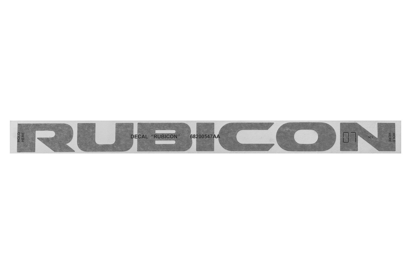 Rubicon 10th Anniversary Hood Decal for Jeep Vehicles - Image 3