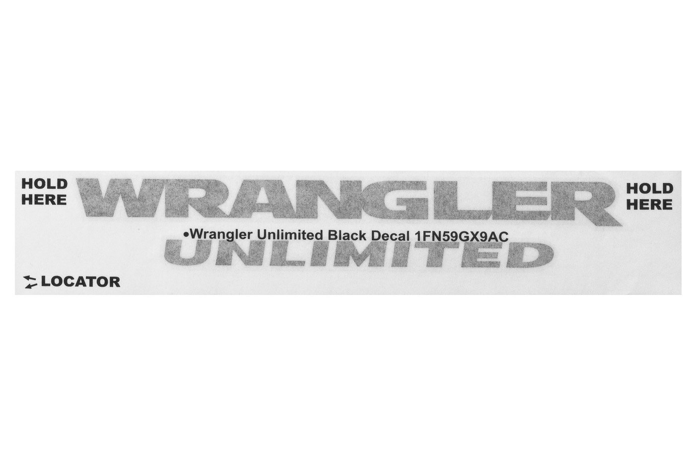 "Wrangler Unlimited" Decal for Jeep Vehicles - Image 8