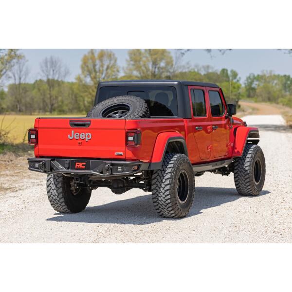 Rough Country Rear Bumper Tubular Jeep Gladiator JT 4WD 2020-2024 - Image 5
