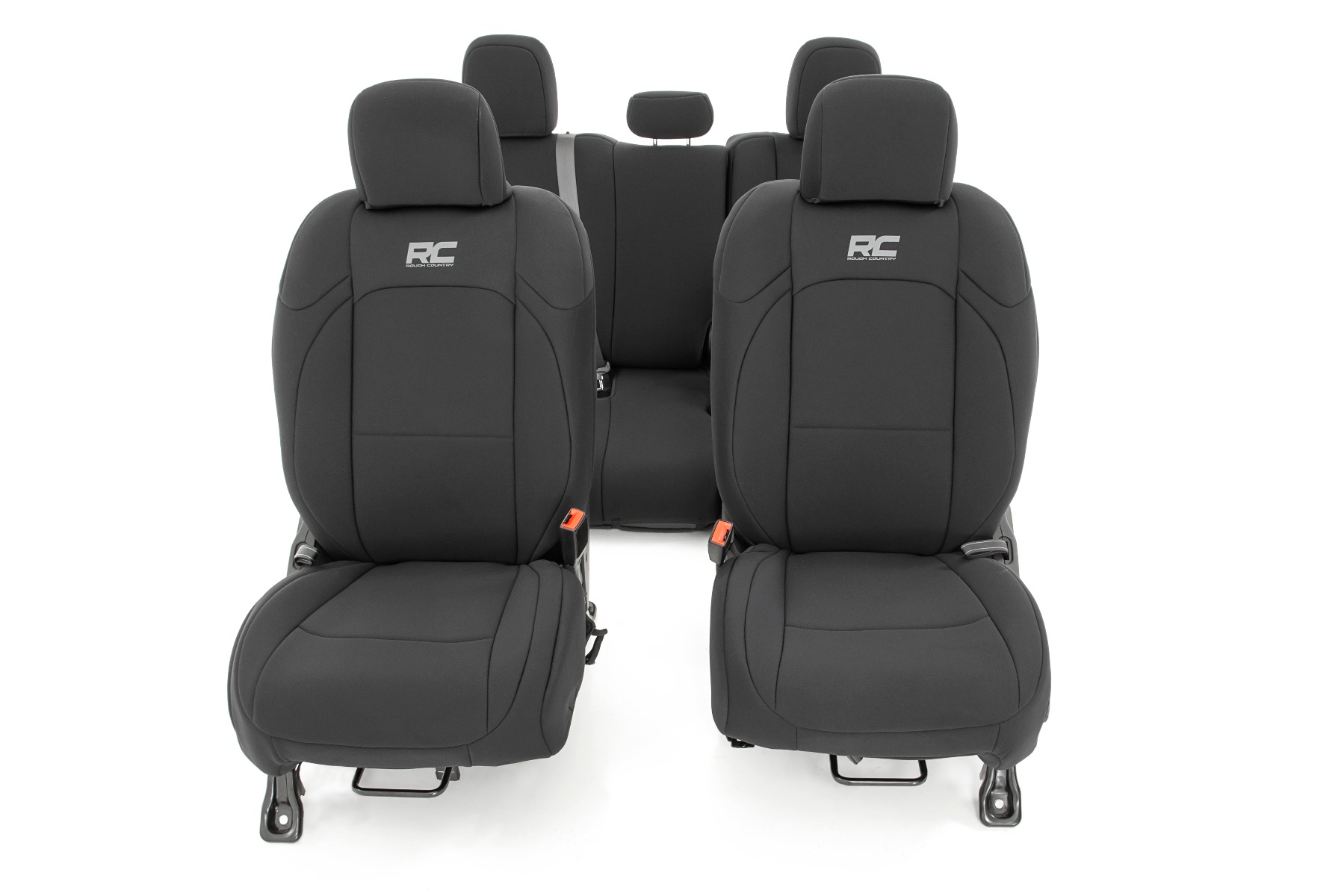 Seat Covers Front and RR w, Cup Holder for Jeep Gladiator JT 2020-2023 - Image 4