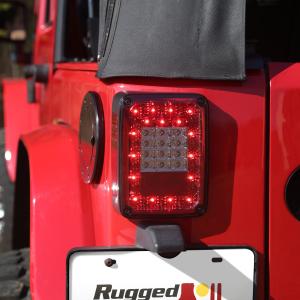 LED TAIL LGT SET, SMOKE 07-14