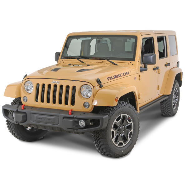 Rubicon 10th Anniversary Off Road Bumper for Jeep Wrangler JK 2007-2018 - Image 2