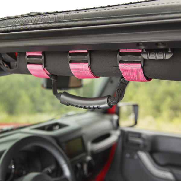 Sport Bar Grab Handles in Black for Jeep Wrangler JL, JK, TJ, YJ, CJ and Gladiator JT 1955-2023 - Image 2
