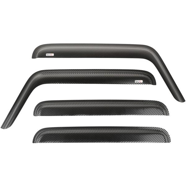 WINDOW VISOR 2D CARBON 07-16