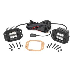 2-inch Square Flush Mount Cree