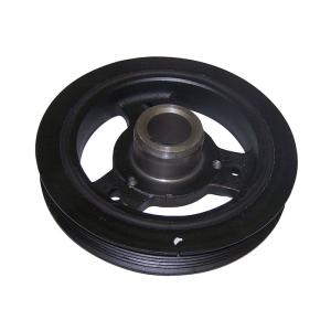 vibration damper with serpentine belt drive