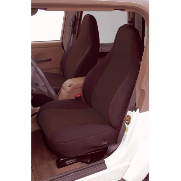 Neoprene Custom-Fit Front Seat Covers for Jeep Wrangler TJ 1997-2002 - Image 2