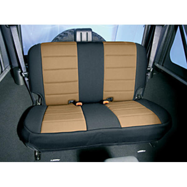 Neoprene Custom-Fit Rear Seat Cover for Jeep Wrangler TJ 1997-2002 - Image 4