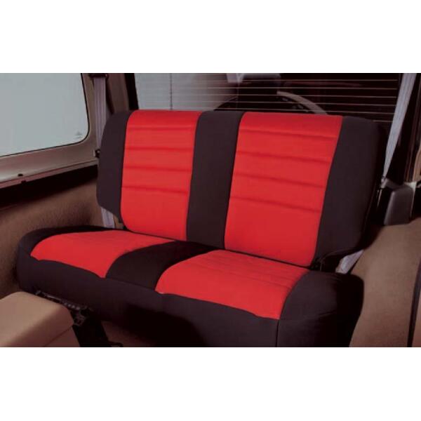 Neoprene Custom-Fit Rear Seat Cover for Jeep Wrangler TJ 1997-2002 - Image 3