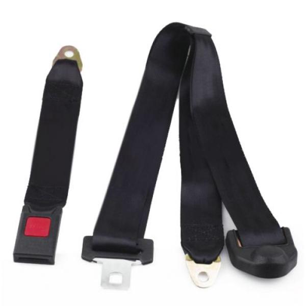 3 POINT SEAT BELT BLACK 1955-1986 JEEP CJ