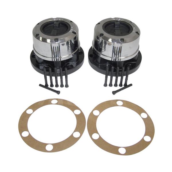 Manual Locking Hub Set for 72-80 Jeep CJ Series