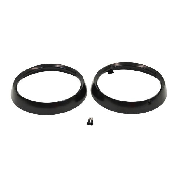 BEZEL HEADLIGHT CJ BLK