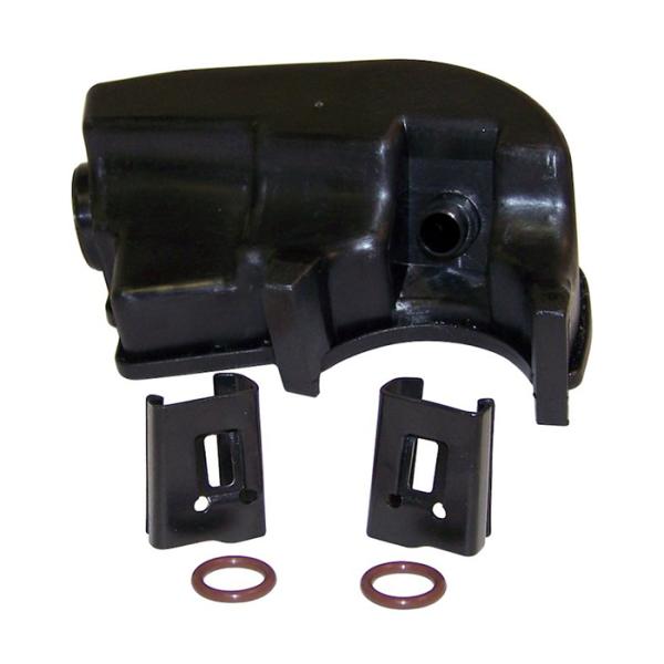 Power Steering Reservoir for 97-06 Jeep Wrangler TJ, 91-01 Cherokee XJ and Comanche MJ and 93-96 Grand Cherokee ZJ with 4.0L I-6 Engine and Left Hand Drive